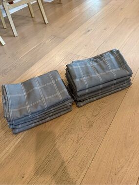 12 Curtain Linen Blend Panels